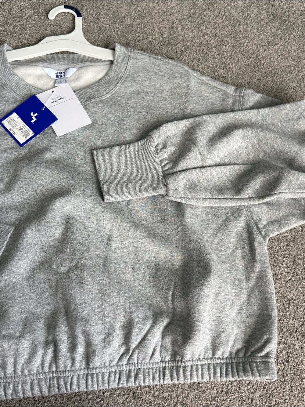 JoyLab WoMen’s Grey Crewneck Sweatshirt